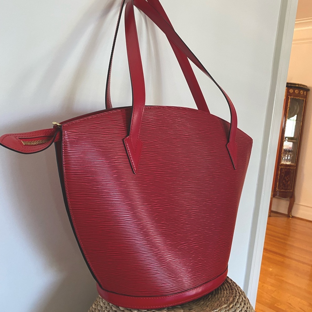 Vintage Louis Vuitton Epi Saint Jacques GM Long Strap